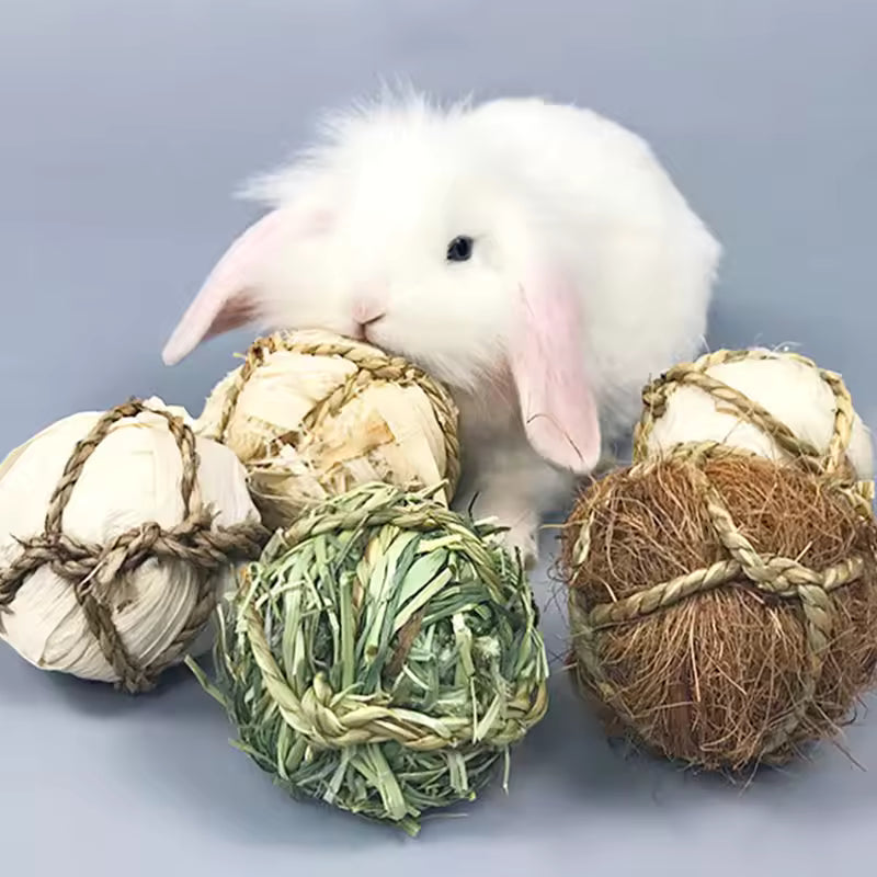 chewing braided balls