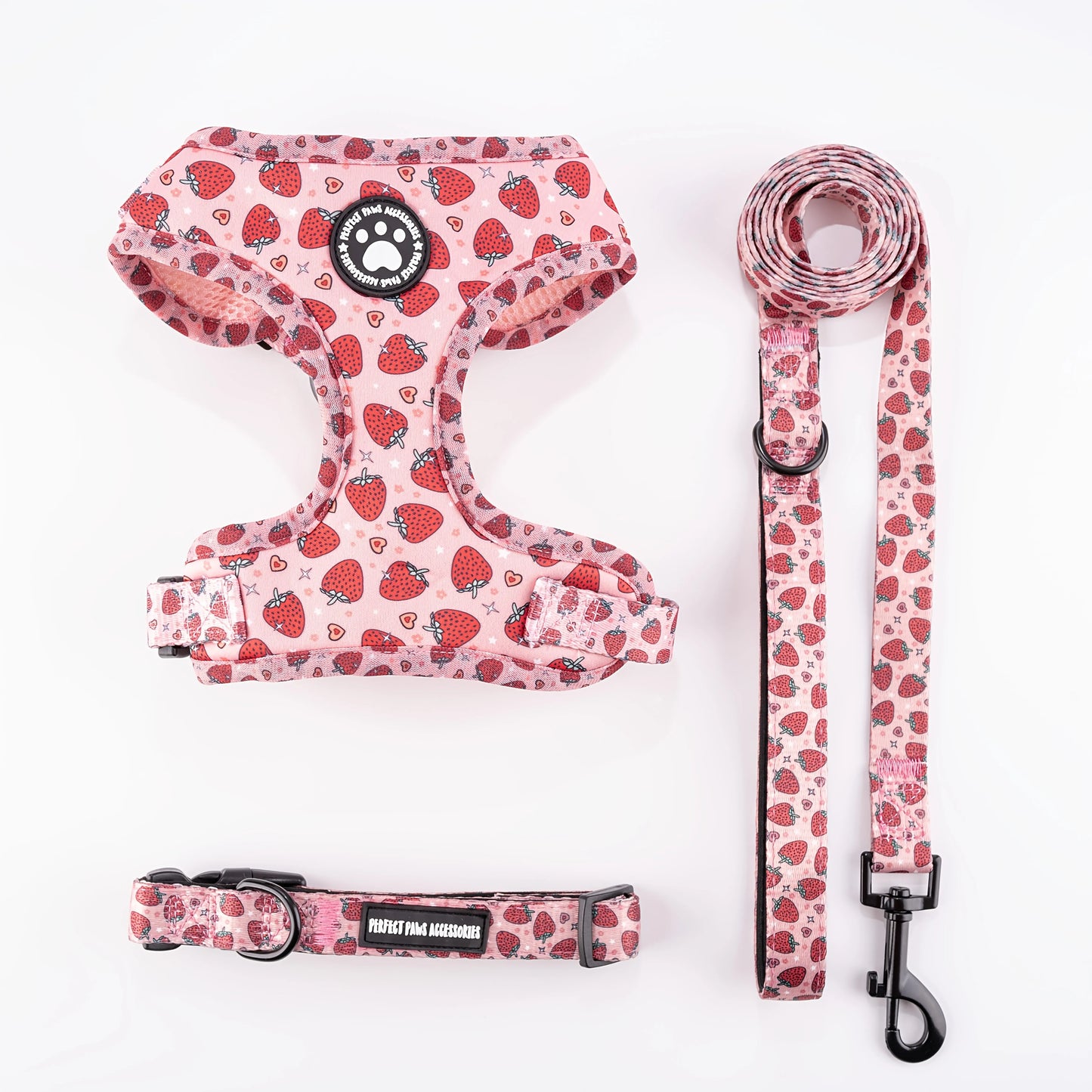 adjustable dog harness & leash set