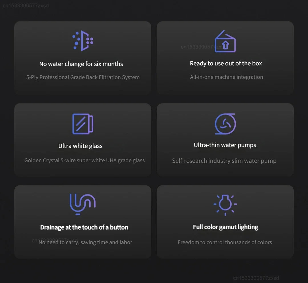 smart fish tank- app mobile controlled