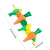 Handwoven Carrot & Corn Vine Ball Toy