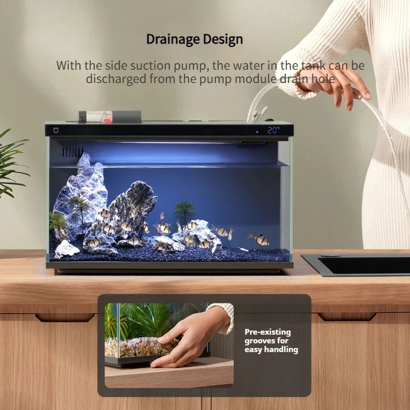 smart fish tank- app mobile controlled