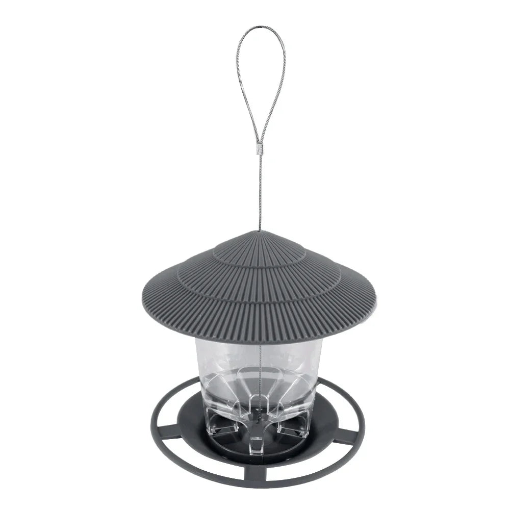 hanging window bird feeder house