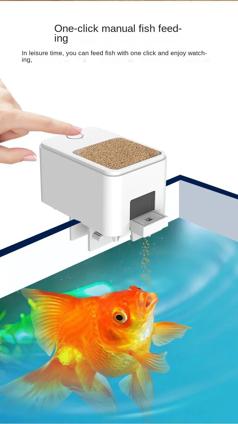 wifi automatic fish feeder