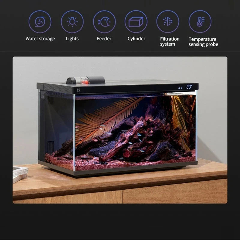 smart fish tank- app mobile controlled