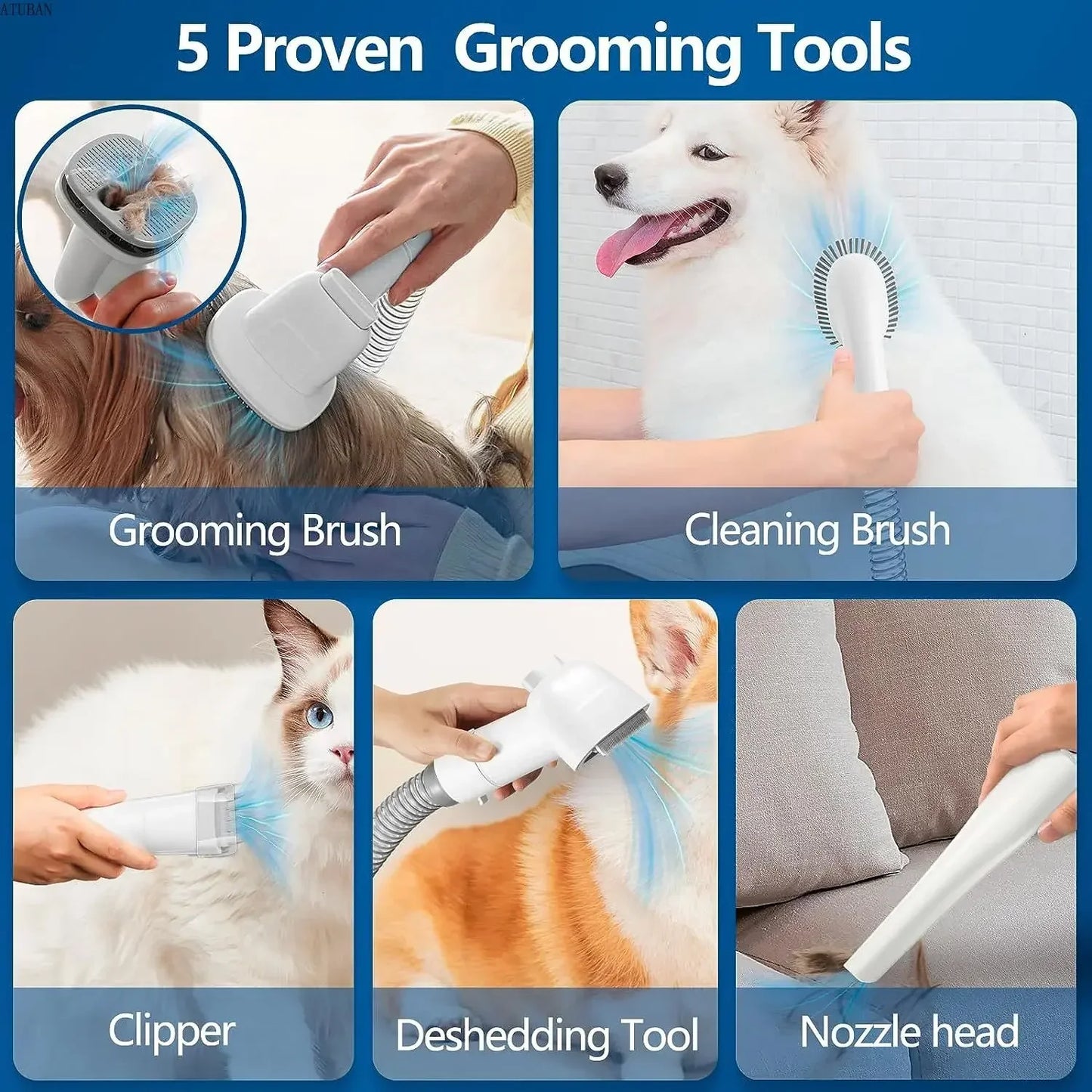pet grooming vacuum