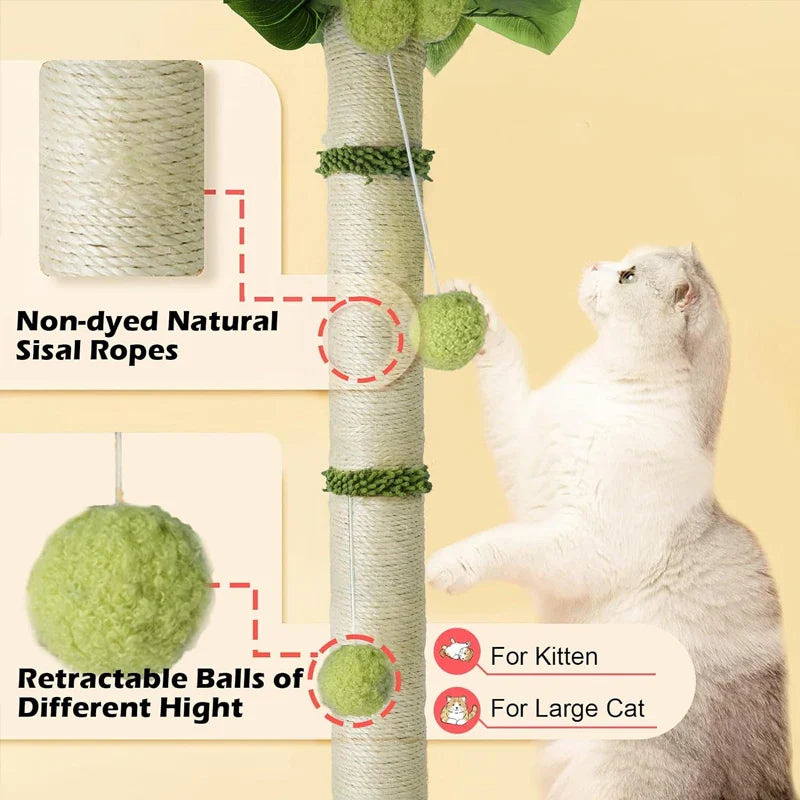 tall palm tree cat scratching post