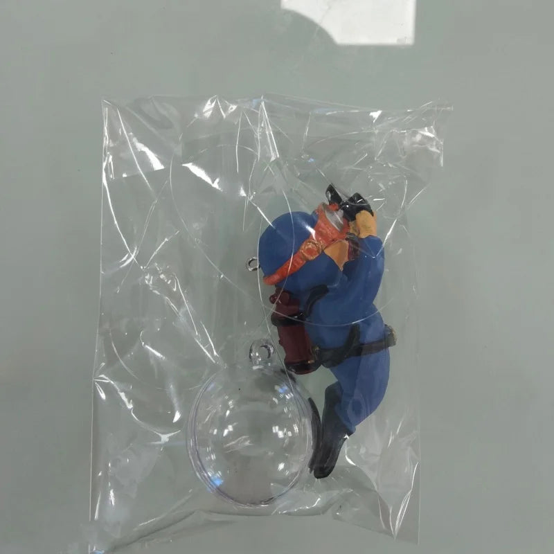 fish tank diver ornaments