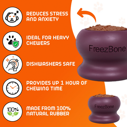 FreezBone - Fillable Dog Chew Bone