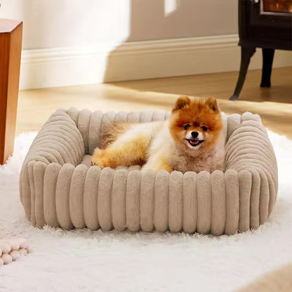 Square Plush Pet Bed