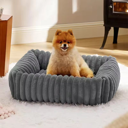 Square Plush Pet Bed