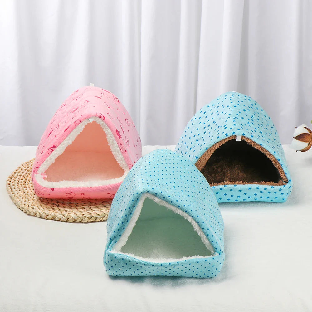 cozy sleeping bed for small pets