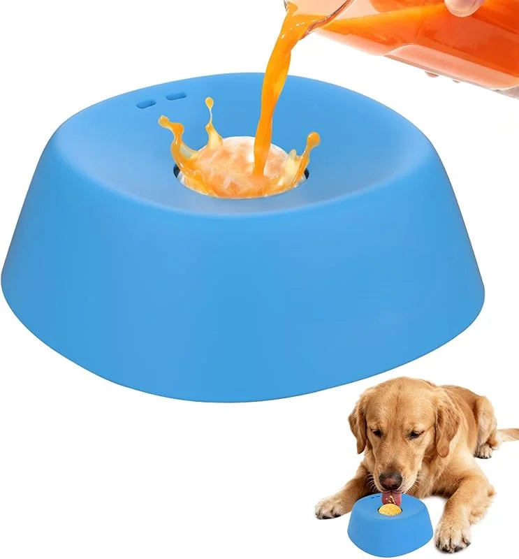 anti-choking slow feeder dog bowl