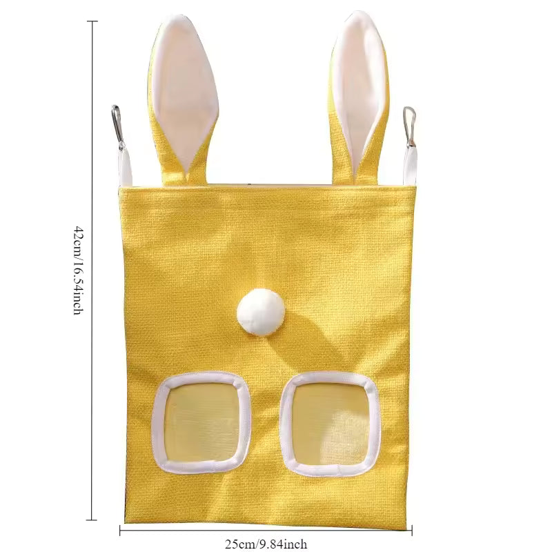 rabbit ear hay feeder bag