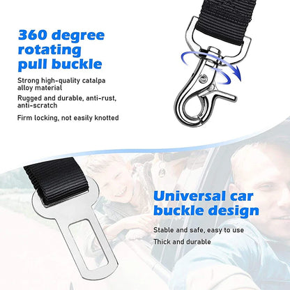 Adjustable Pet Car Seat Belt Leash