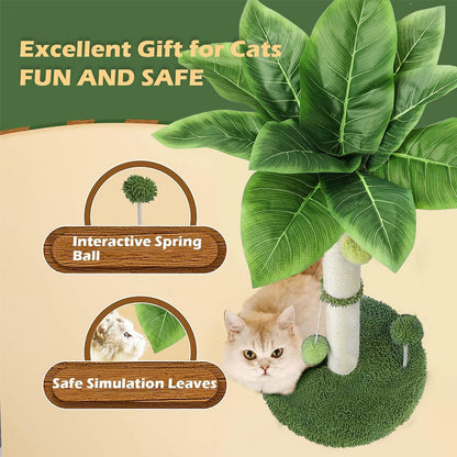 Tall Palm Tree Cat Scratching Post