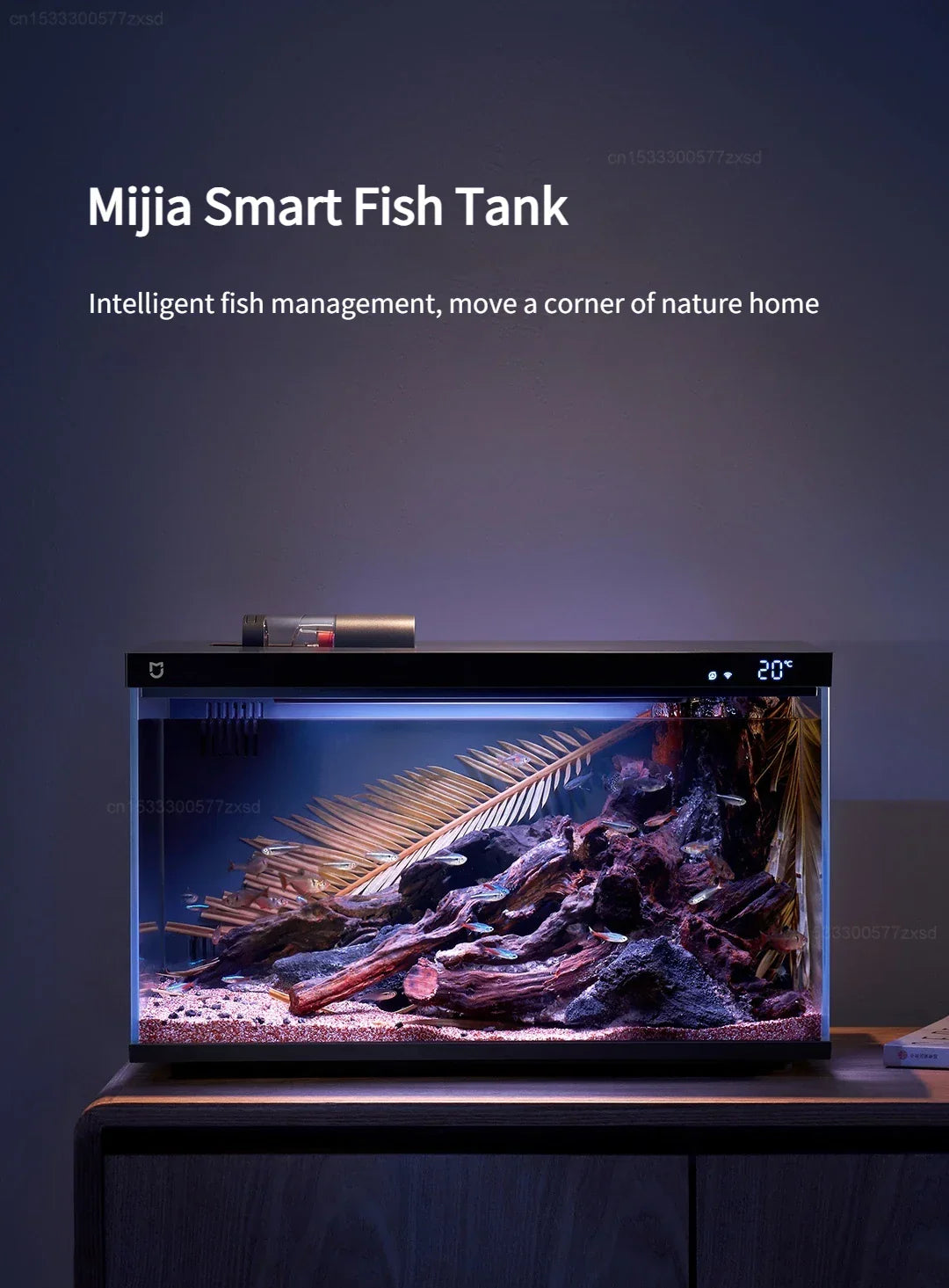 smart fish tank-  app mobile controlled