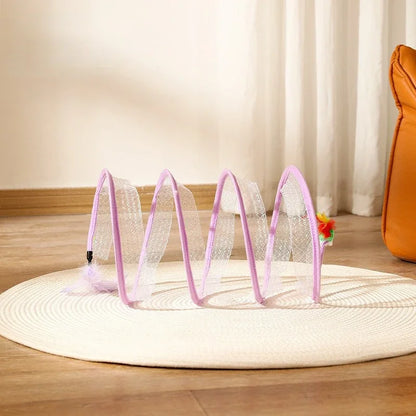 Spiral Tunnel Cat Toy