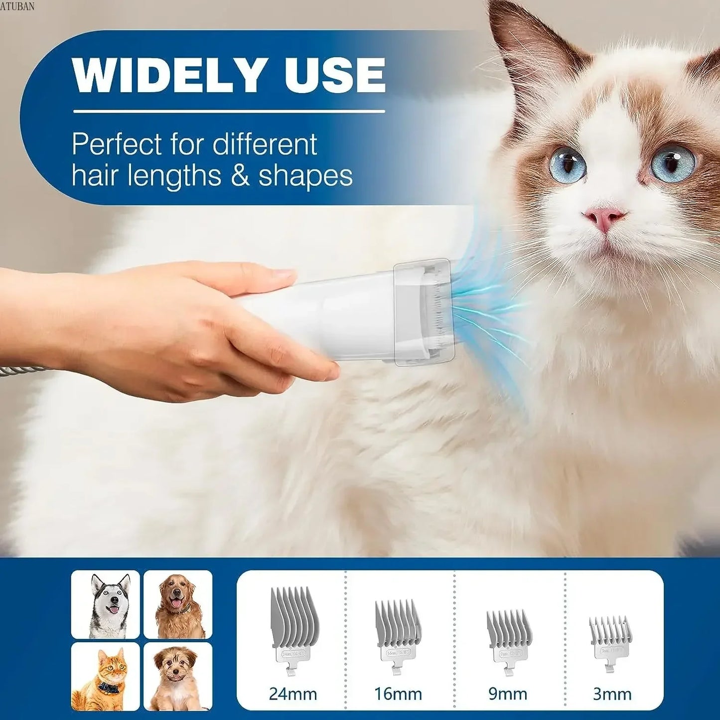 pet grooming vacuum