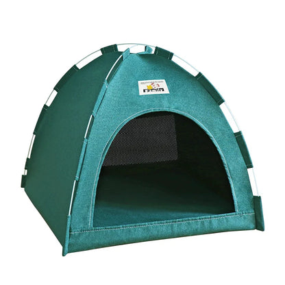 Foldable Pet Tent with Mat