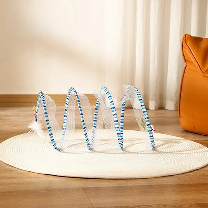 Spiral Tunnel Cat Toy