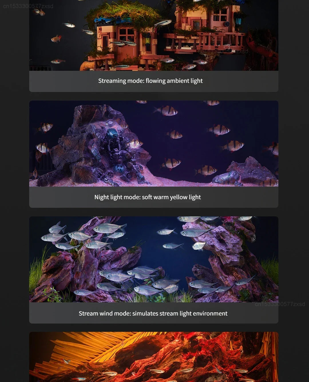 smart fish tank-  app mobile controlled