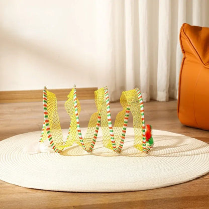 Spiral Tunnel Cat Toy