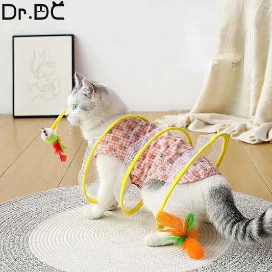 Spiral Tunnel Cat Toy