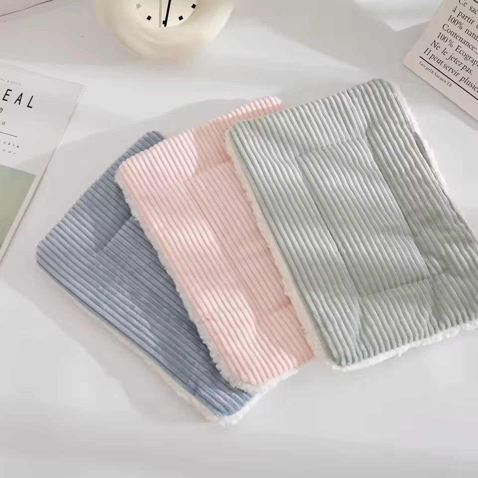 plush fleece bed mat