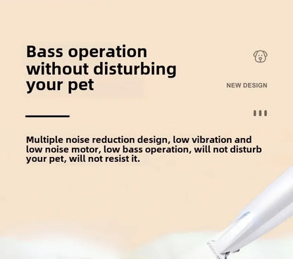 Paw Trimmer with LED Light & Display 2025