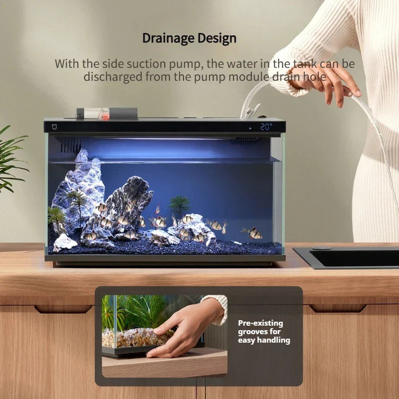 smart fish tank-  app mobile controlled