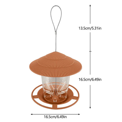 Hanging Window Bird Feeder House