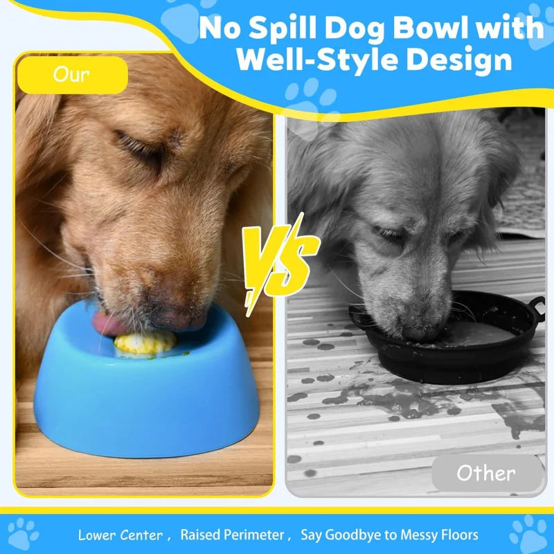 anti-choking slow feeder dog bowl