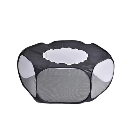 Portable Transparent Pet Playpen