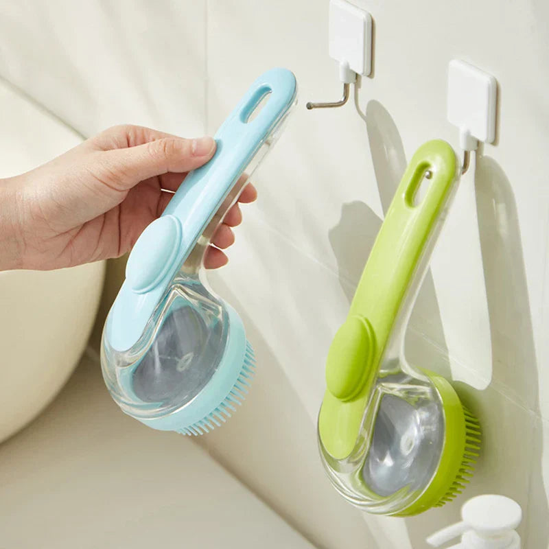 2 in 1 pet bath brush