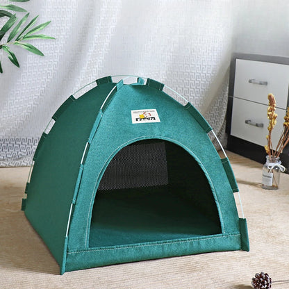 Foldable Pet Tent with Mat