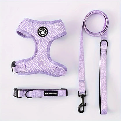 Adjustable Dog Harness & Leash Set