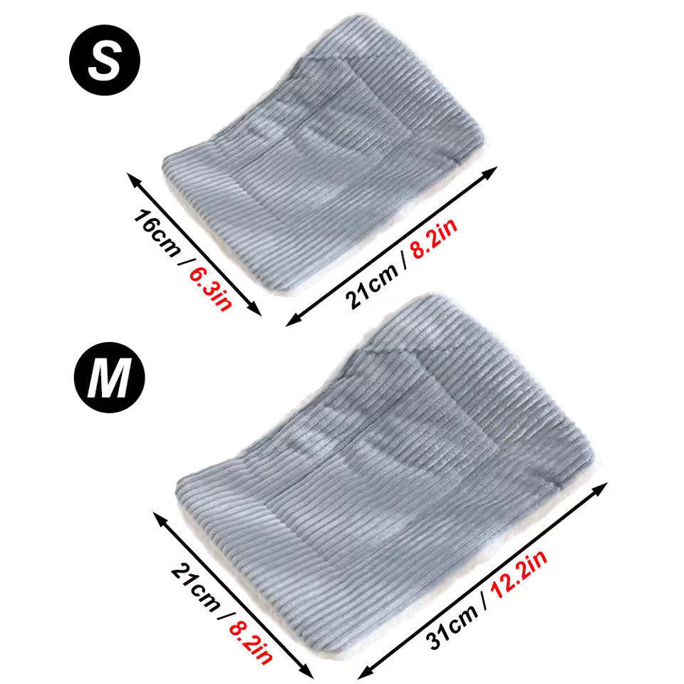 plush fleece bed mat