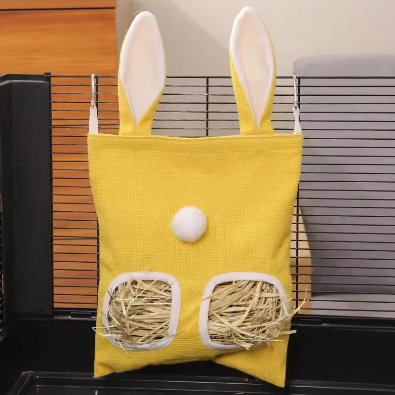 rabbit ear hay feeder bag