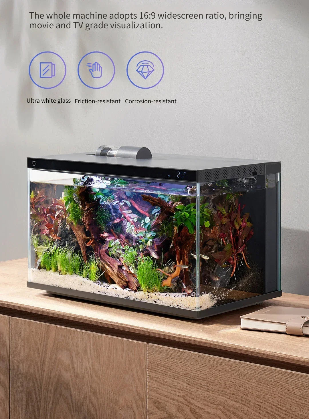 smart fish tank-  app mobile controlled