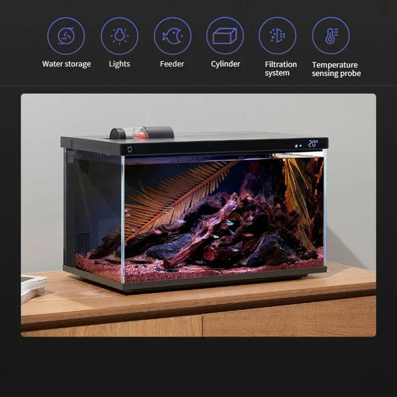 smart fish tank-  app mobile controlled