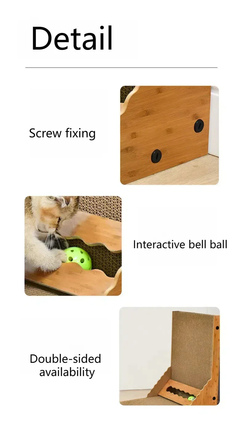 vertical cat scratching board