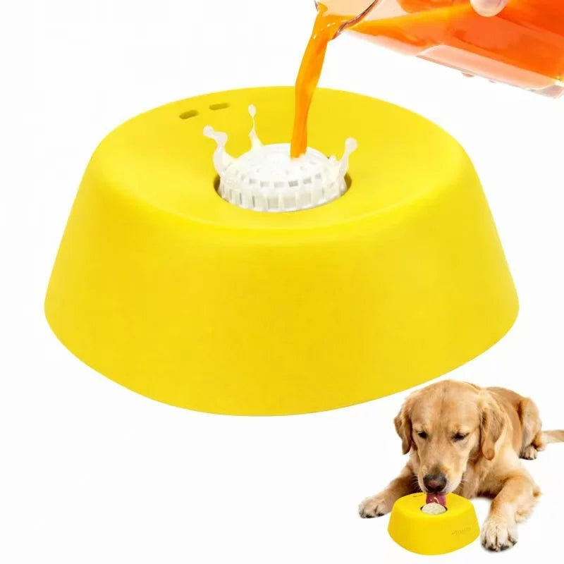 anti-choking slow feeder dog bowl