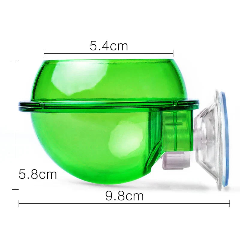 reptile anti-escape live insect feeder bowl