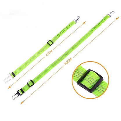 Adjustable Pet Car Seat Belt Leash