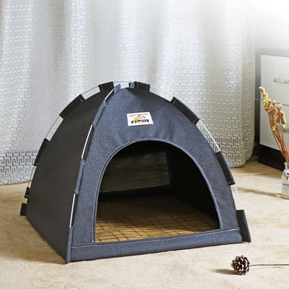 Foldable Pet Tent with Mat