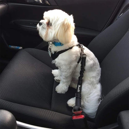 Adjustable Pet Car Seat Belt Leash