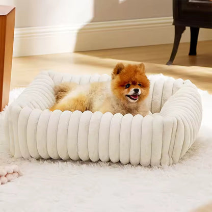 Square Plush Pet Bed