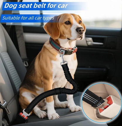 Adjustable Pet Car Seat Belt Leash